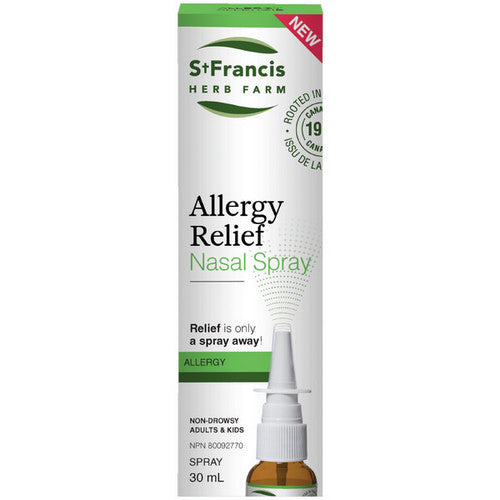Allergy Relief Nasal Spray 30 Ml by St. Francis Herb Farm Inc.