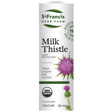 Milk Thistle 50 Ml by St. Francis Herb Farm Inc.