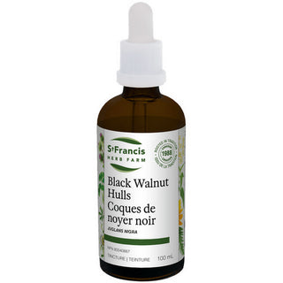 Black Walnut Hulls Tincture 100 Ml by St. Francis Herb Farm Inc.