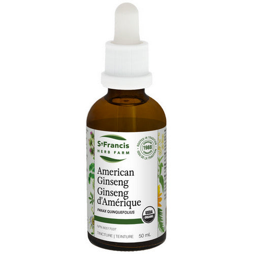 American Ginseng Tincture 50 Ml by St. Francis Herb Farm Inc.