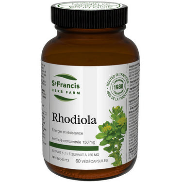 Rhodiola Capsules 60 Caps by St. Francis Herb Farm Inc.