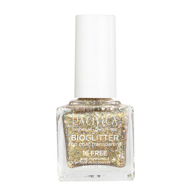 Pacifica, Bio Glitter Translucent Topper Gold Dust, 15 Ml
