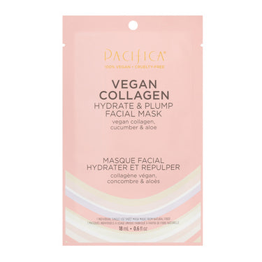 Vegan Collagen Hydrate Facial Mask 18 Ml by Pacifica