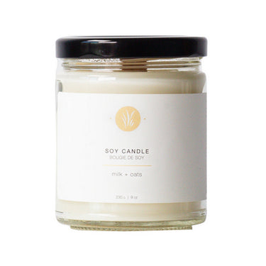 Milk + Oats Soy Candle 240 Grams by All Things Jill