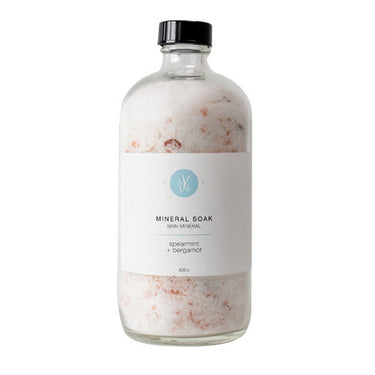 All Things Jill, Mineral Soak Spearmint Bergamot, 625 Grams