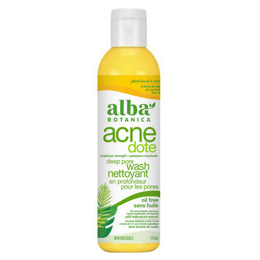 Acnedote Deep Pore Wash 177 Ml by Alba Botanica