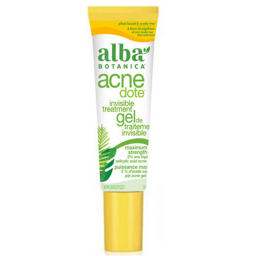 Acnedote Invisible Treatment Gel 14 Grams by Alba Botanica