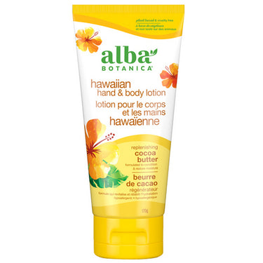 Cocoa Butter Hawaiian Hand & Body Lotion 170 Ml by Alba Botanica
