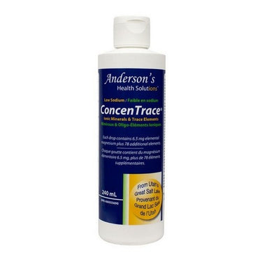 Concen Trace Mineral & Trace Elete 240 ML by Anderson's Health Solutions