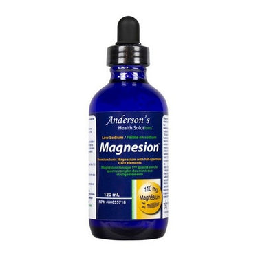 Magnesion Ionic Magnesium 120 ML by Anderson's Health Solutions