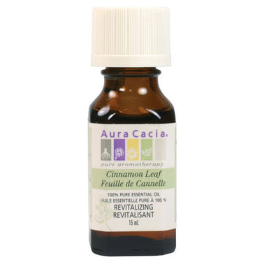 Cinnamon Leaf Essential Oil 15 Ml by Aura Cacia