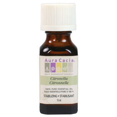 Organic Citronella Essential Oil 15 Ml by Aura Cacia