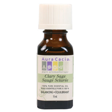 Clary Sage Essential Oil 15 Ml by Aura Cacia