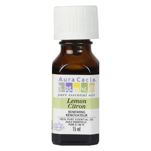 Lemon Essential Oil 15 Ml by Aura Cacia