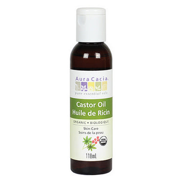 Organic Castor Oil 118 Ml by Aura Cacia