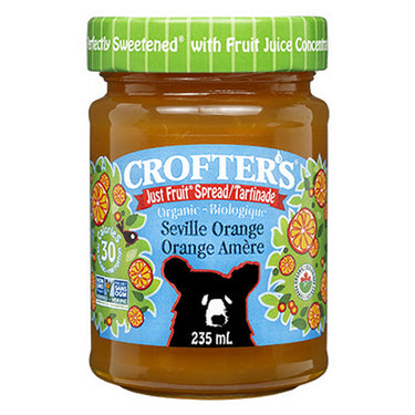 Organic Just Fruit Seville Orange 235 Ml by Crofter's