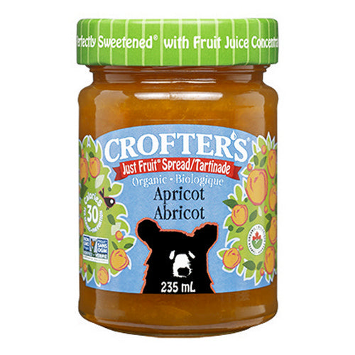 Organic Just Fruit Apricot 235 Ml by Crofter's