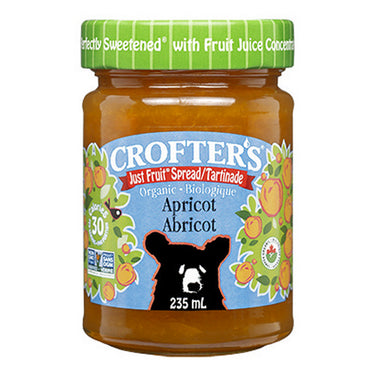 Organic Just Fruit Apricot 235 Ml by Crofter's