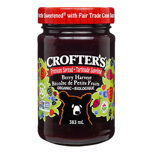 Organic Berry Harvest Spread 383 Ml by Crofter's