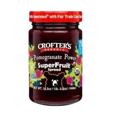 Organic Pomegranate Power Spread 383 Ml by Crofter's