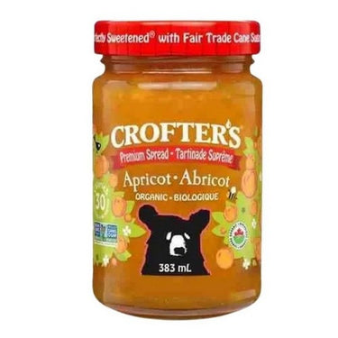 Organic Apricot Spread 383 Ml by Crofter's