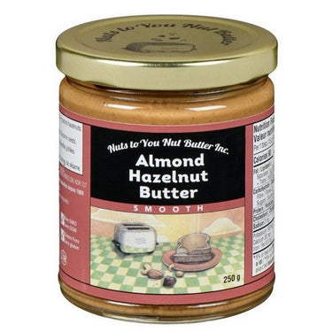 Almond Hazelnut Smooth 365 Grams by Nuts To You