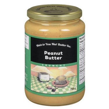 Peanut Butter Crunchy 750 Grams by Nuts To You