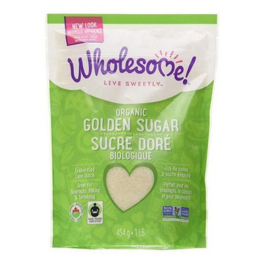 Organic Golden Sugar 454 Grams by Wholesome Sweeteners