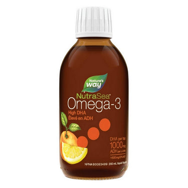 NutraSea Omega-3 High DHA Juicy Citrus 6.8 Oz by NutraSea