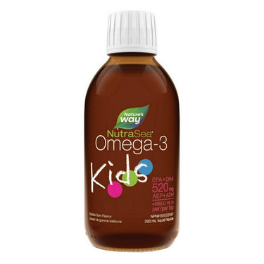 NutraSea Kids Omega-3 Bubblegum 6.8 Oz by NutraSea