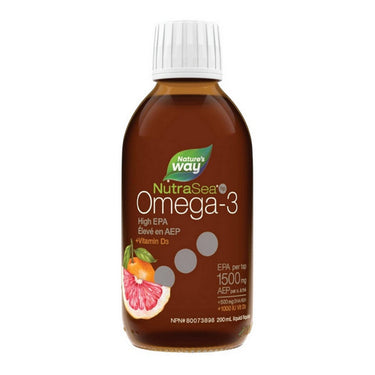 NutraSea HP+D Omega-3 Grapefruit Tangerine 6.8 Oz by NutraSea