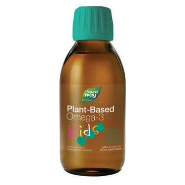 NutraVege Kids Omega-3 Plant-Based Citrus Punch 150 ml by Nature's Way