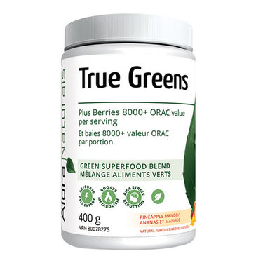 True Greens Unflavoured 400 Grams by Alora Naturals