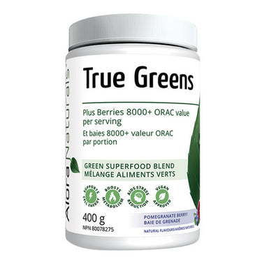 True Greens Pomegranate Berry 400 Grams by Alora Naturals