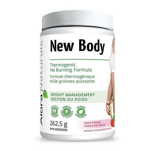 New Body Natural Fruit Punch 262.5 Grams by Alora Naturals