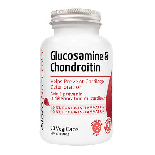 Glucosamine & Chondroitin 90 VegCaps by Alora Naturals