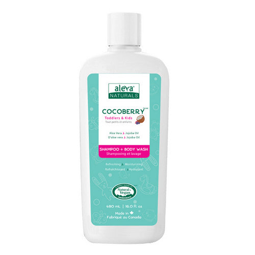Cocoberry Shampoo & Wash 480 Ml by Aleva Naturals