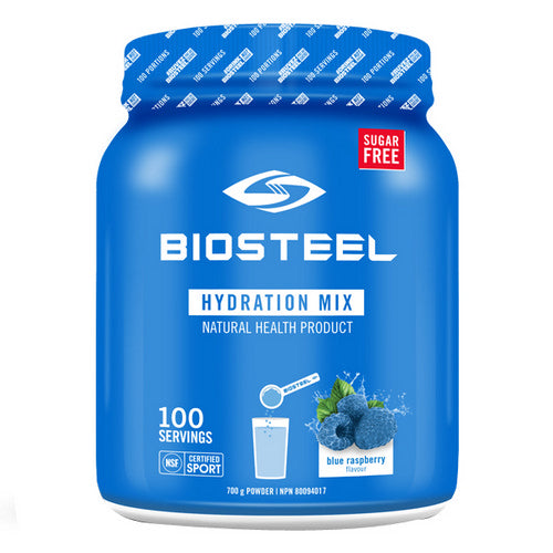 Hydration Mix Blue Raspberry 700 Grams by BioSteel Sports Nutrition Inc.