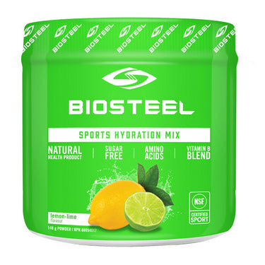 Hydration Mix Lemon Lime 140 Grams by Biosteel