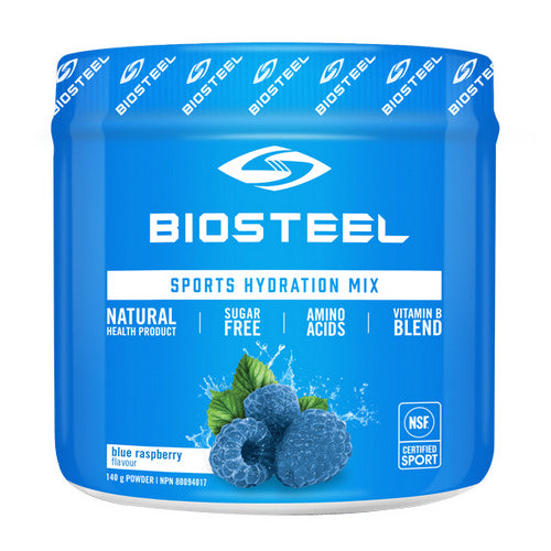 Hydration Mix Blue Raspberry 140 Grams by BioSteel Sports Nutrition Inc.