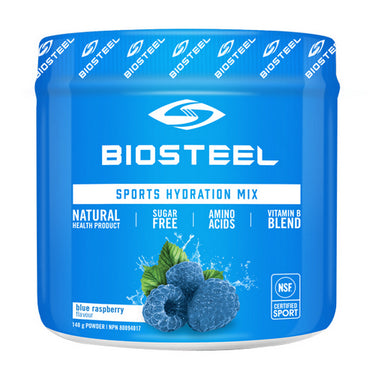 Hydration Mix Blue Raspberry 140 Grams by Biosteel