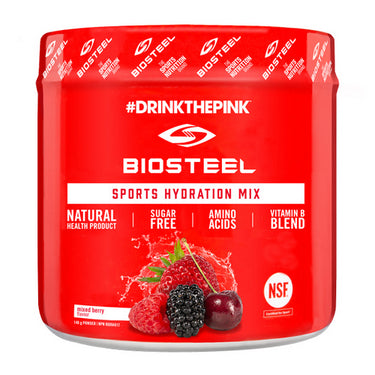 Biosteel, Hydration Mix Mixed Berry, 140 Grams