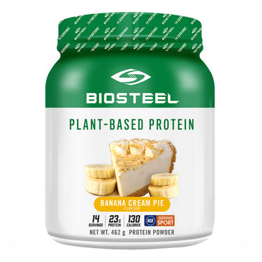 Plant Based Protein Banana Cream 462 Grams by BioSteel Sports Nutrition Inc.