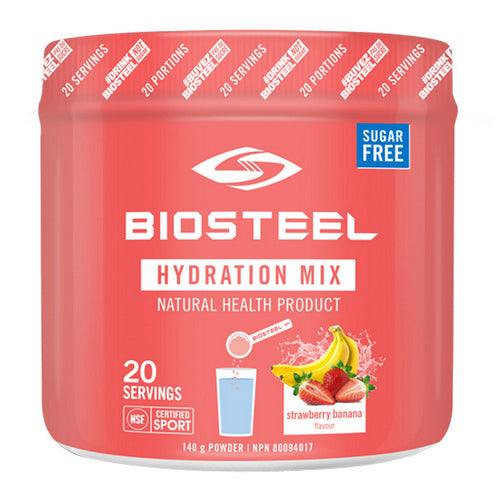 Hydration Mix Strawberry Banana 140 Grams by BioSteel Sports Nutrition Inc.
