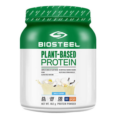 Plant Based Protein Vanilla 462 Grams by BioSteel Sports Nutrition Inc.