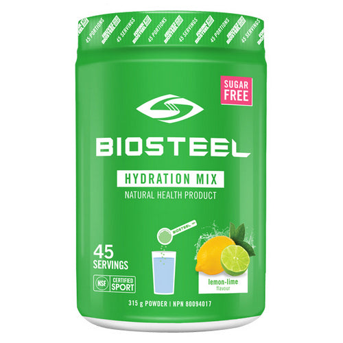 Hydration Mix Lemon Lime 315 Grams by BioSteel Sports Nutrition Inc.