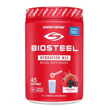 Hydration Mix Mixed Berry 315 Grams by Biosteel