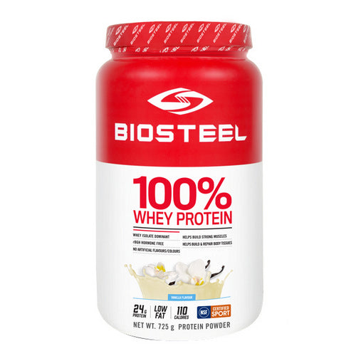 100% Whey Protein Vanilla 725 Grams by BioSteel Sports Nutrition Inc.