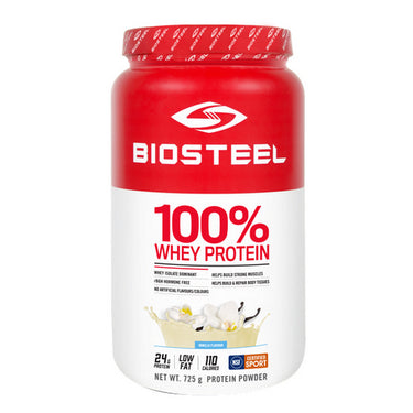 100% Whey Protein Vanilla 725 Grams by Biosteel