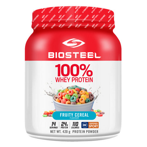 100% Whey Protein Fruity Cereal 420 Grams by BioSteel Sports Nutrition Inc.